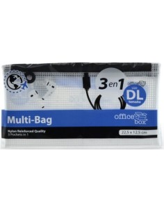 BOLSA MULTIUSOS 225X125CM DL 3 BOLSILLOS CREMALLER