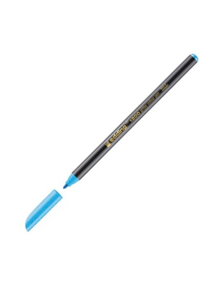 C 10 rotulador edding 1200 glitter azul celeste punta de fibra