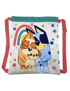 SACO PLANO BLUEY RAINBOW