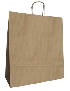 BOLSA PAPEL KRAFT LISO 32x40 CRUD P/50