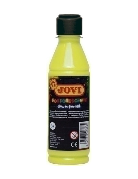 TEMPERA JOVI LIQ.FOSFOR.250 ml AMARILLO
