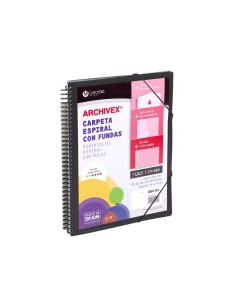 53038006 portafolio para presentaciones 1 bolsillos A4 - Pack 2 Unidades