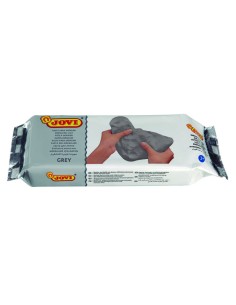 JOV PASTILLA 500G PASTA MODELAR GRIS 85G Pack 6 Unid.