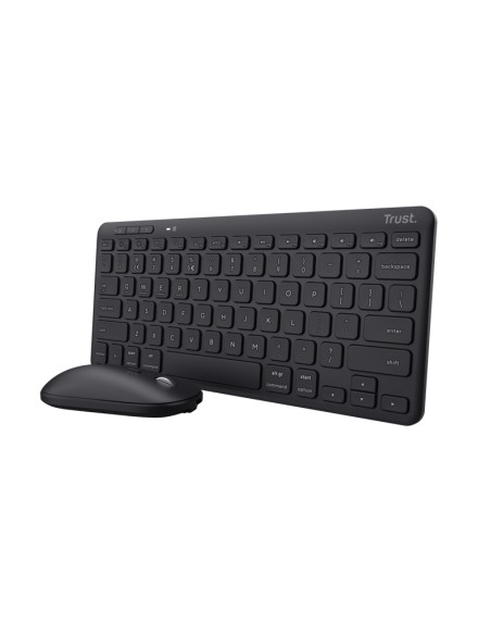 Lyra teclado Ratón incluido Bluetooth QWERTY Español Negro Lyra teclado Ratón incluido Bluetooth QWERTY Español Negro