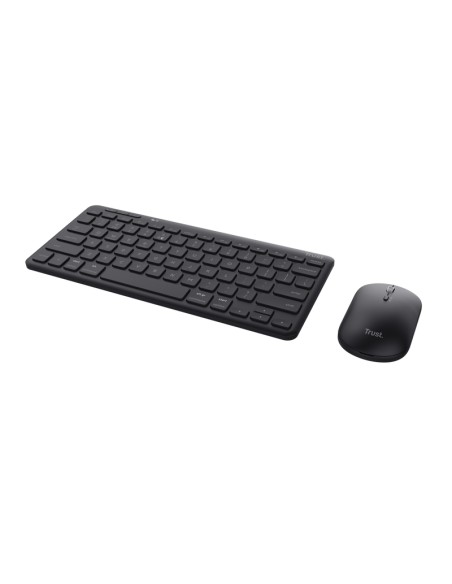 Lyra teclado Ratón incluido Bluetooth QWERTY Español Negro Lyra teclado Ratón incluido Bluetooth QWERTY Español Negro