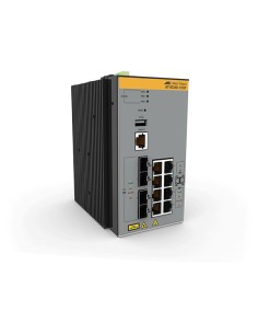 AT-IE340-12GT-80 Gestionado L3 Gigabit Ethernet (10/100/1000) Gris
