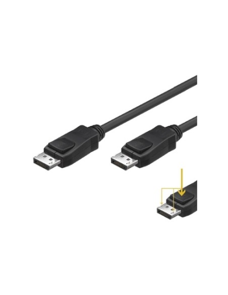 EC1401 cable DisplayPort 2 m Negro