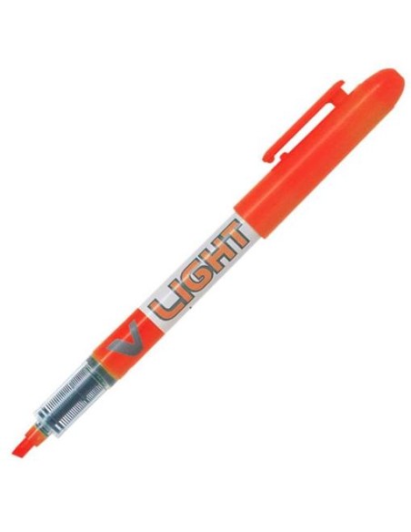 PILOT MARCADOR FLUORESCENTE V LIGHT NARANJA FLUOR -12U-
