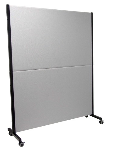 Biombo Valdeganga bali gris con ruedas con freno