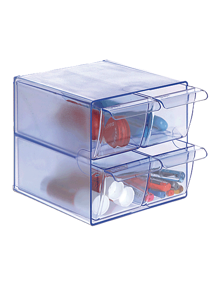 ARC CUBO C/4 CAJONES PEQ. CRISTAL 6704 CR