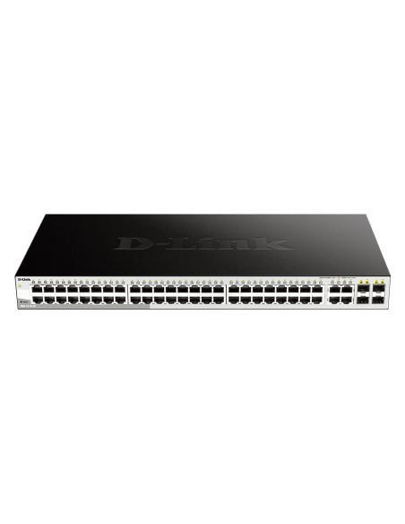 DGS-1210-52 switch Gestionado L2 Gigabit Ethernet (10/100/1000) 1U Negro