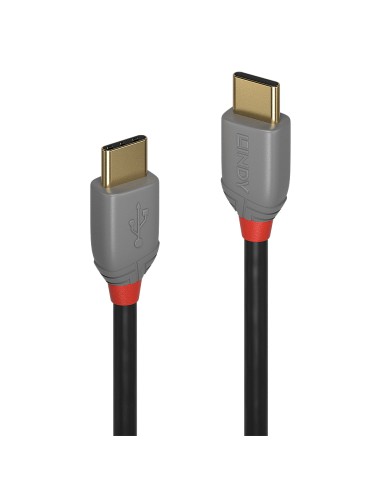 36871 cable USB USB 2.0 1 m USB C Negro, Gris