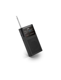 Radio ICY MAX Portátil Analógica Negro