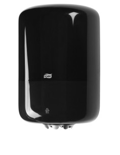 559008 dispensador de toallas de papel Dispensador de rollos de toalla de papel Negro