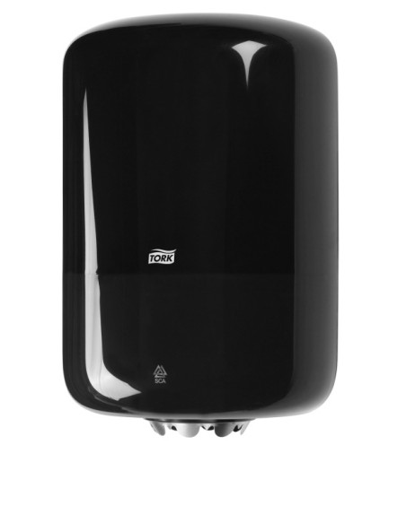 559008 dispensador de toallas de papel Dispensador de rollos de toalla de papel Negro