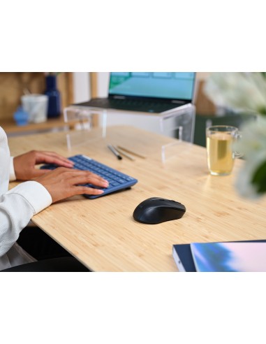 Mydo ratón Ambidextro RF inalámbrico Óptico 1800 DPI