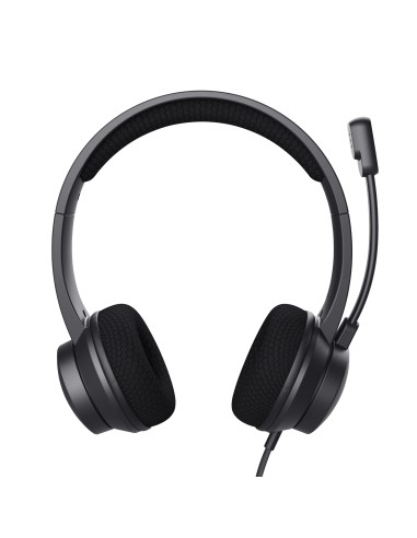 Ayda Auriculares Alámbrico Diadema Llamadas/Música USB tipo A Negro