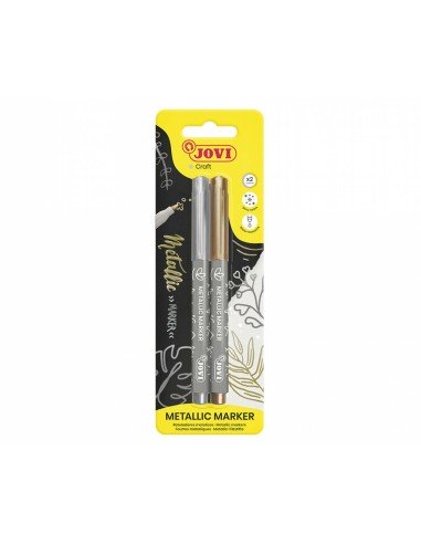 1602M rotulador Oro, Plata 2 pieza(s)