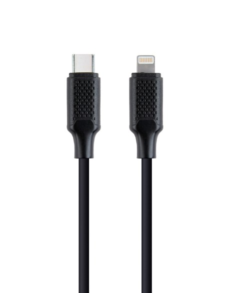 CC-USB2-CM8PM-1.5M cable de conector Lightning 1,5 m Negro