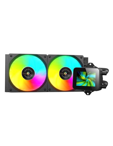 MLVISION240 sistema de refrigeración para ordenador Procesador Sistema de refrigeración líquida todo en uno 12 cm Negro