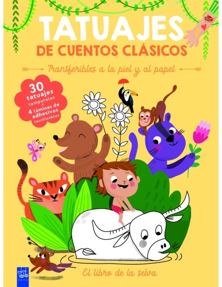 Tatuajes de cuentos clasicos El libro de la selva