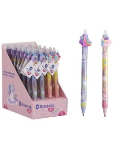 EXP 24 BOLIGRAFOS BORRABLES UNICORNIOS