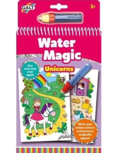 LIBRETA PARA COLOREAR WATER MAGIC UNICORNIO