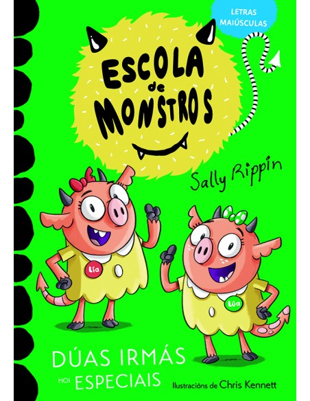 Aprende a ler na Escola de Monstros 3 Duas irmas moi especiais