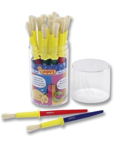 Bote 20 pinceles mediano jovi 806