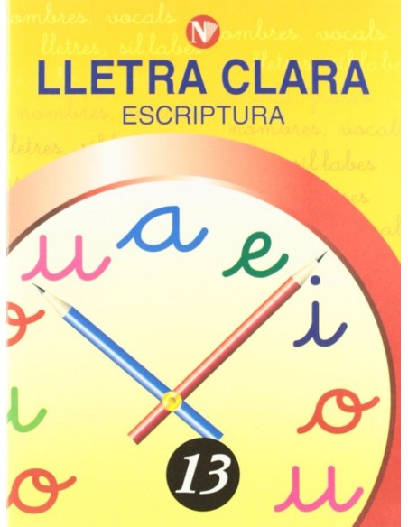 Lletra clara escriptura 13 Educacio Primaria