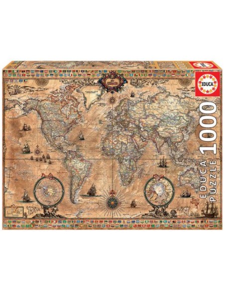 Mapamundi Puzzle 1000 piezas