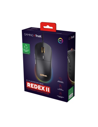 GXT 925 REDEX II ratón mano derecha USB tipo A Laser 10000 DPI