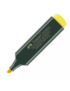 C 10 marcador fluorescente textliner 48 amarillo faber castell