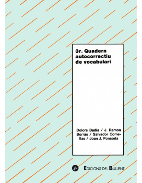 Quad autocorrectiu vocabulari 3r