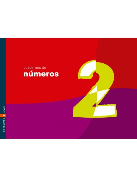 Cuaderno 2 de numeros Infantil