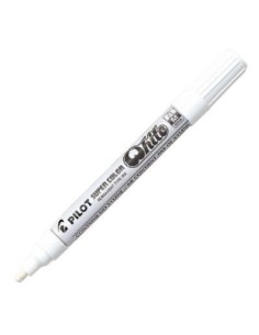 c 12 rotulador super color sc blanco permanente punta m