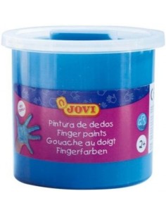 ESTUCHE 5 BOTES PINTURA DEDOS JOVI 125ML AZUL