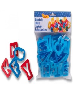 BOLSA MOLDES LETRAS ABECEDARIO