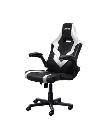 GXT 703W RIYE Silla para videojuegos universal Negro, Blanco