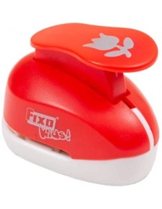 Perforadora goma eva 25mm tulipan