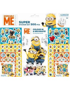 SUPER STICKER SET 500 PCS