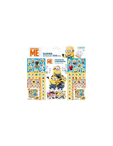 SUPER STICKER SET 500 PCS