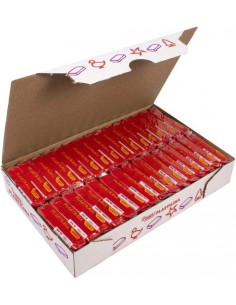 C 30 TACOS PLASTILINA JOVI 70 PEQUENA 50G ROJO