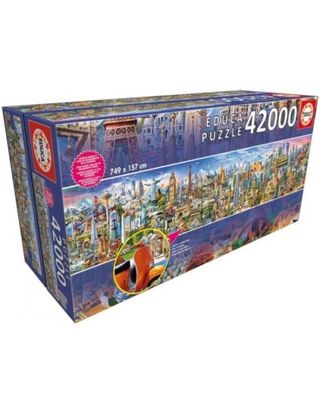 LA VUELTA AL MUNDO PUZZLE 42000 PIEZAS
