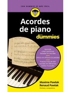 ACORDES DE PIANO PARA DUMMIES