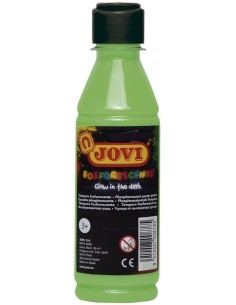 BOTELLA TEMPERA FOSFORESCENTE VERDE 250ML
