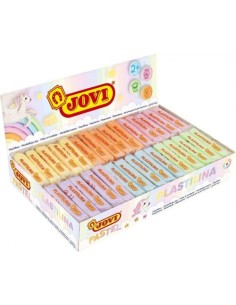 C 30 TACOS PLASTILINA JOVI 70S PEQUENA 50G SURTIDO PASTEL