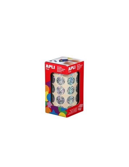 ROLLO GOMETS REDONDO HOLOGRAFICO AUTOADHESIVOS 20MM