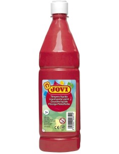 Bote tempera liquida jovi 1000ml bermellon