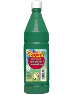 Bote tempera liquida jovi 1000ml verde oscuro